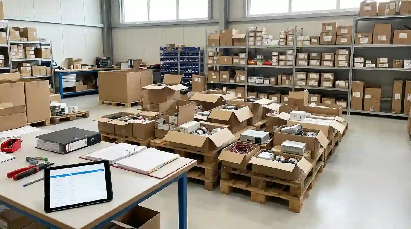 問屋在庫の一括整理